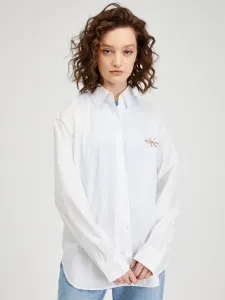 Calvin Klein Jeans Košile Bílá #3586872