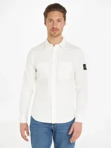 Calvin Klein Jeans Košile Bílá #4346056