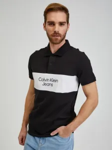 Calvin Klein Pánské polo triko Slim Fit J30J322449-BEH M