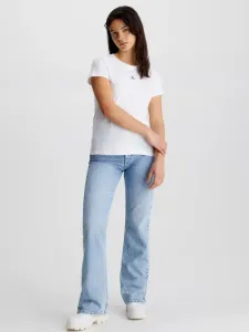 Calvin Klein Jeans Triko Bílá