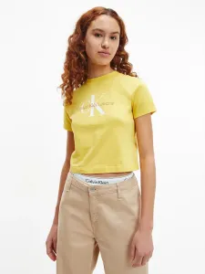 Calvin Klein Jeans Triko Žlutá #2855537
