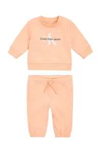 Calvin Klein Jeans Tepláková souprava dětská Oranžová #3714785