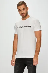 Calvin Klein Jeans Triko Bílá #3895192