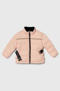 Dětská bunda Calvin Klein Jeans růžová barva #5659072