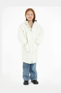 Dětská bunda Calvin Klein Jeans zelená barva #5969999