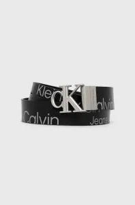 Kožený pásek Calvin Klein Jeans dámský, černá barva #2854007