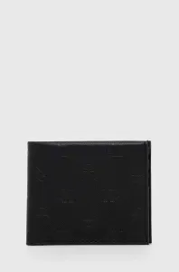 Kožená peněženka Calvin Klein Jeans černá barva #3835087