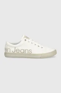 Tenisky Calvin Klein Jeans pánské, bílá barva #2853923