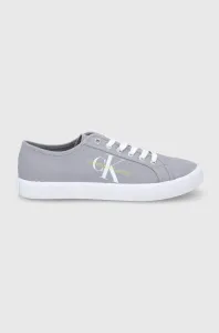 Tenisky Calvin Klein Jeans pánské, šedá barva #2853864