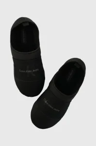 Pantofle Calvin Klein Jeans HOME SLIPPER MONO černá barva, YM0YM00840