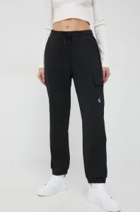 Bavlněné tepláky Calvin Klein Jeans černá barva #5657308