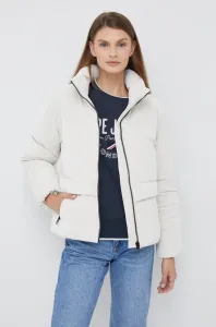 Bunda Calvin Klein Jeans dámská, béžová barva, zimní