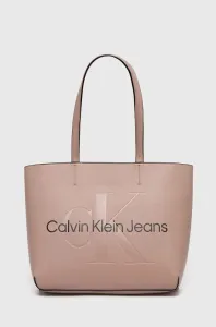 Kabelka Calvin Klein Jeans růžová barva #3785270