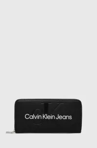 Peněženka Calvin Klein Jeans černá barva #2811931