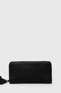 Peněženka Calvin Klein Jeans Černá barva