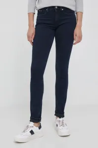 Džíny Calvin Klein Jeans dámské, tmavomodrá barva #6036513
