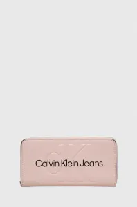 Peněženka Calvin Klein Jeans černá barva #6179524