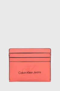 Peněženka Calvin Klein Jeans růžová barva #5411581