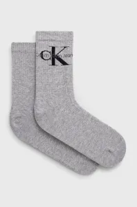 Ponožky Calvin Klein Jeans dámské, šedá barva #1960042