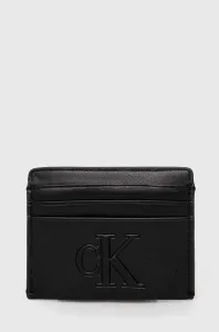 Pouzdro na karty Calvin Klein Jeans černá barva #4123771