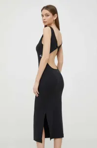 Šaty Calvin Klein Jeans černá barva, midi #5342830