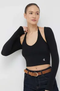 Top Calvin Klein Jeans dámský, černá barva #5583894