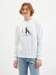 Calvin Klein Jeans Mikina Bílá #3908226