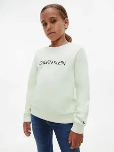 Calvin Klein Jeans Mikina dětská Zelená #2800647