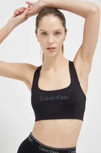 Sportovní podprsenka Calvin Klein Performance Essentials černá barva #4951416