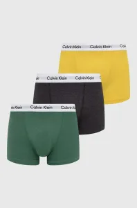 Boxerky Calvin Klein Underwear 3-pack pánské, zelená barva #4614333