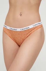 Kalhotky brazilky Calvin Klein Underwear hnědá barva #5054360
