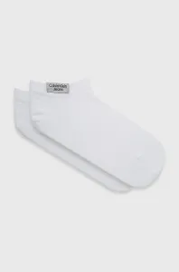 Ponožky Calvin Klein Jeans dámské, bílá barva #1960098