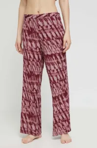 Pyžamové kalhoty Calvin Klein Underwear dámské, fialová barva #4939822
