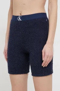 Pyžamové šortky Calvin Klein Underwear dámské, tmavomodrá barva #5548723