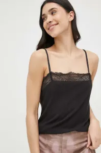 Pyžamový top Calvin Klein Underwear černá barva