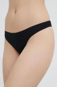 Tanga Calvin Klein Underwear černá barva, 000QF6816E