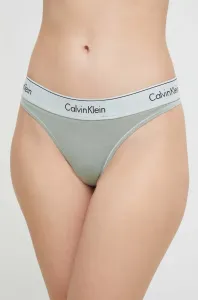 Tanga Calvin Klein Underwear zelená barva #5617162