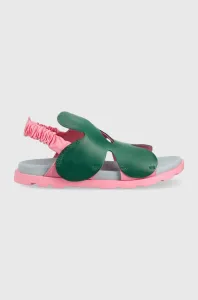Dětské sandály Camper zelená barva #5157787