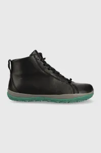 Kožené boty Camper Peu pánské, černá barva