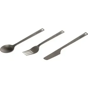 Campgo 3-Piece Titanium Durable Cutlery Set #4463233