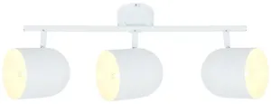 Candellux Bílé stropní svítidlo Azuro pro žárovku 3x E27 93-63267