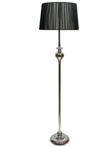 Candellux Černá stojací lampa Gillenia pro žárovku 1x E27 51-21420 #4350961