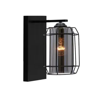 Candellux Černé nástěnné svítidlo Jonera pro žárovku 1x E27 21-08411