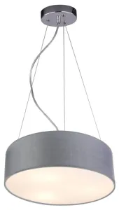 Candellux Šedý závěsný lustr Kioto pro žárovku 3x E27 31-67722
