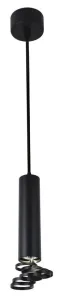 Závěsná lampa TUBA 1xGU10 Candellux Černá #4892976