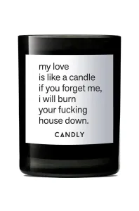 Candly - Vonná sójová svíčka My love is like a candle 250 g
