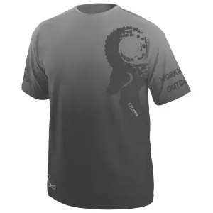 Canis (CXS) Pánské sportovní tričko CXS SPORTY II - Tmavě šedá / světle šedá | S