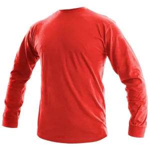 Canis (CXS) Pánské tričko s dlouhým rukávem PETR - Červená | XXL