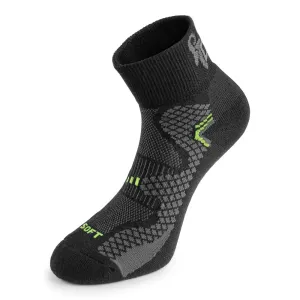 Canis (CXS) Funkční ponožky SOFT - Černá / žlutá | 39