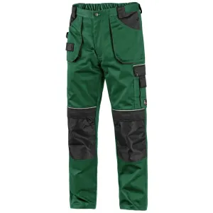 Canis (CXS) Montérkové kalhoty ORION TEODOR - Zelená / černá | 62